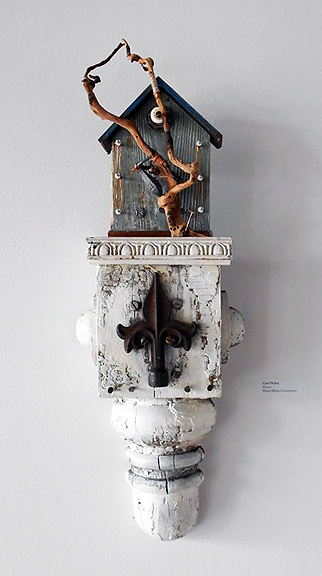 Carol Weber, mixed media construction