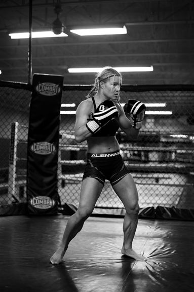 Michelle Keim, FIGHT, Felice training, 2015