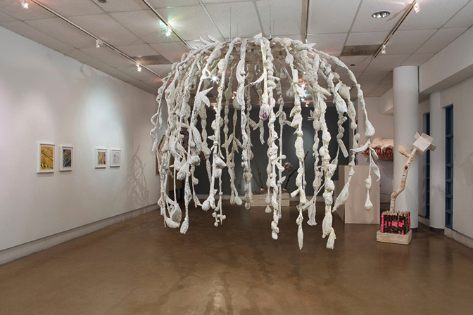 Nancy Lu Rosenheim Weeping Willow  9’x9’x9’, 2013 Mixed media Photo credit: Clare Britt 