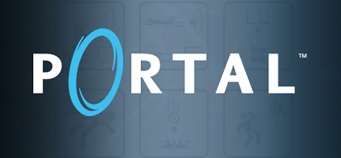 Official logo for Portal on Steam, Valve, 2011